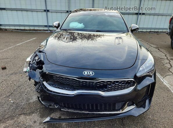 KNAE55LC3L6073873 2020 KIA STINGER Черный Вид спереди