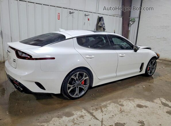 KNAE55LC3L6079317 2020 KIA STINGER White უკანა მარჯვენა