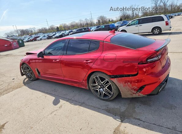 KNAE55LC3P6124164 2023 KIA STINGER Red Rear left