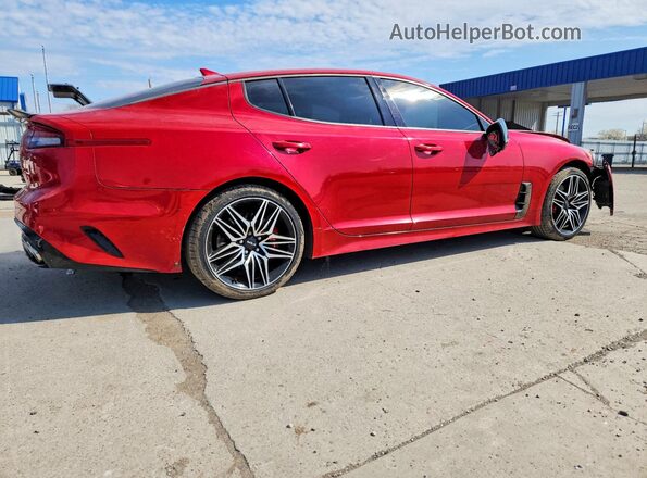KNAE55LC3P6124164 2023 KIA STINGER Red Rear right