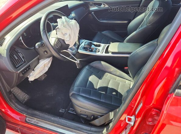 KNAE55LC3P6124164 2023 KIA STINGER Red Front interior view
