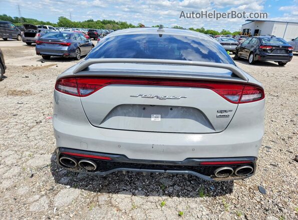 KNAE55LC4N6105166 2022 KIA STINGER Silver უკანა ხედი