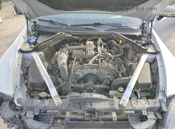 KNAE55LC6J6026950 2018 KIA STINGER Silver უკანა სალონის ხედი