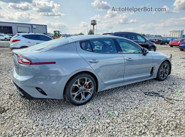 KNAE55LC6J6039150 2018 KIA STINGER Gray უკანა მარჯვენა