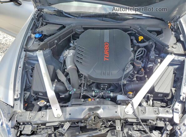 KNAE55LC7P6134745 2023 KIA STINGER Gray Vista interior trasera