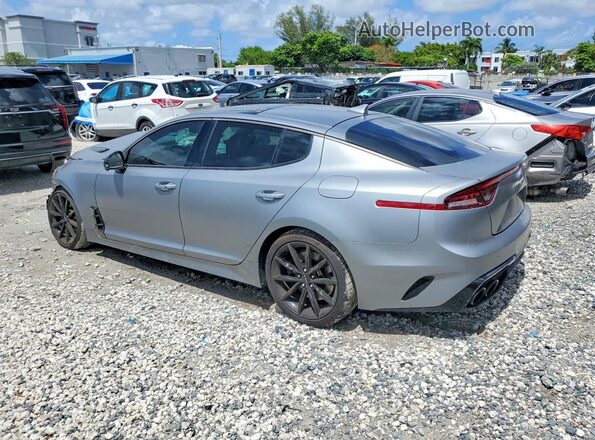 KNAE55LC7P6134745 2023 KIA STINGER Gray Trasero izquierdo