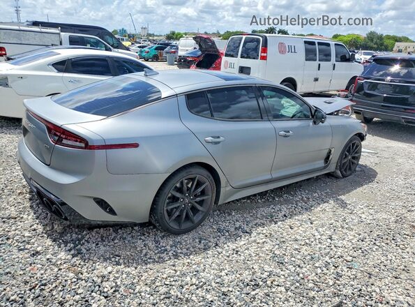 KNAE55LC7P6134745 2023 KIA STINGER Gray Trasero derecho