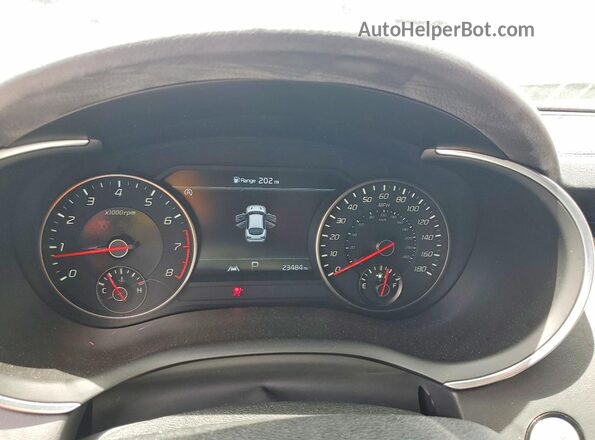 KNAE55LC7P6134745 2023 KIA STINGER Gray Vista del cuadro de instrumentos