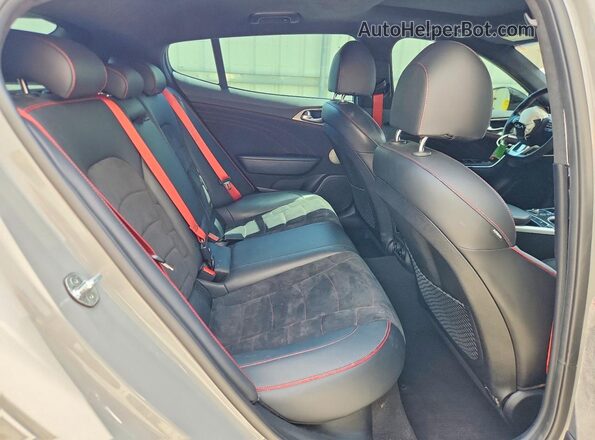 KNAE55LC8P6123270 2023 KIA STINGER Gray Вид задніх сидінь