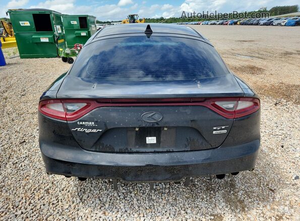 KNAE55LCXK6046636 2019 KIA STINGER Black Vista trasera