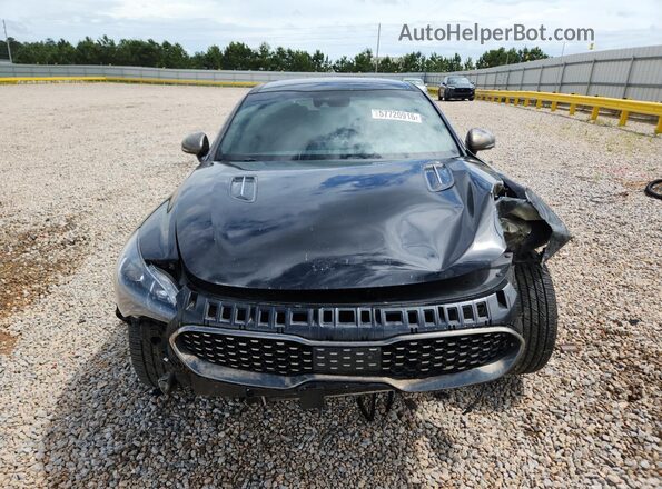 KNAE55LCXK6046636 2019 KIA STINGER Black Vista frontal