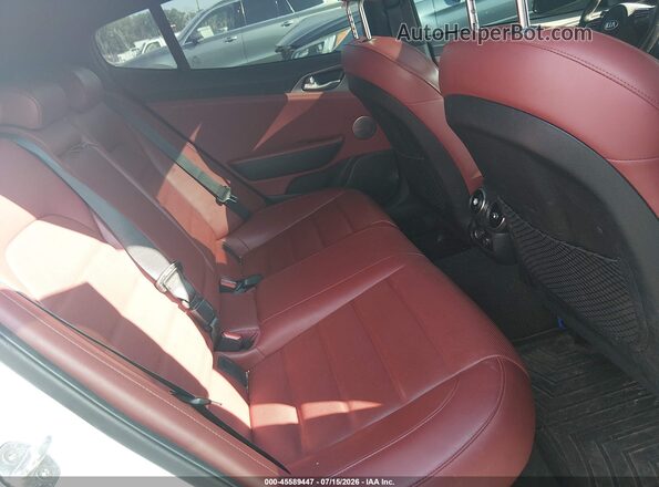 KNAE55LCXM6088677 2021 KIA STINGER Белый Вид наклейки с VIN-кодом