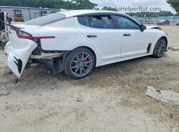 KNAE55LCXM6091482 2021 KIA STINGER White უკანა მარჯვენა