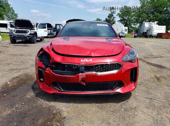 KNAE55LCXP6130642 2023 KIA STINGER Red Вид спереду