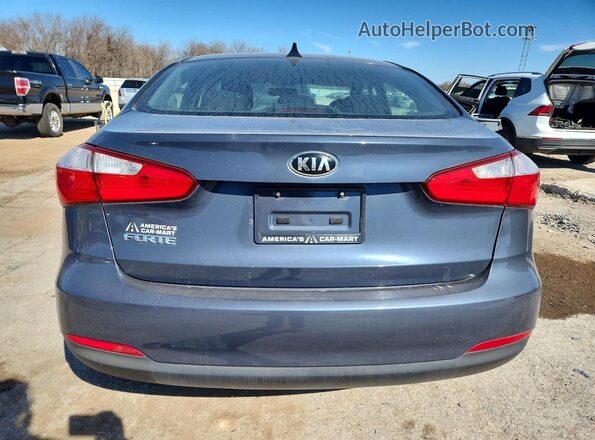 KNAFK4A62G5477389 2016 KIA FORTE Gray Widok z tyłu