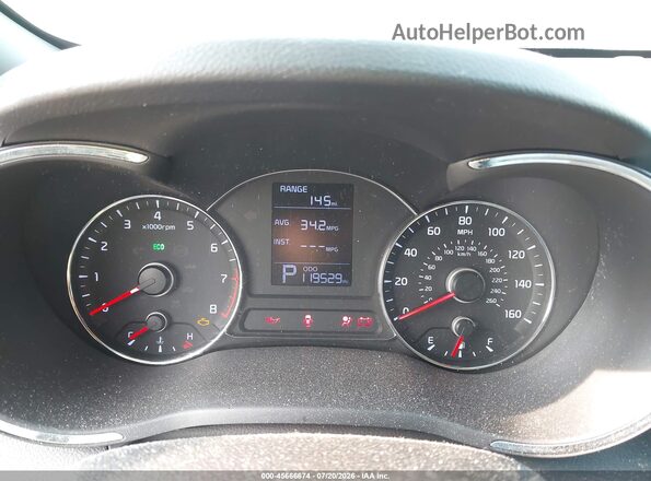 KNAFK4A62G5565827 2016 KIA FORTE Gray Widok tylnych siedzeń