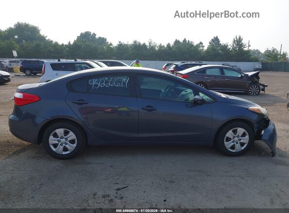 KNAFK4A62G5565827 2016 KIA FORTE Gray Widok wnętrza z tyłu