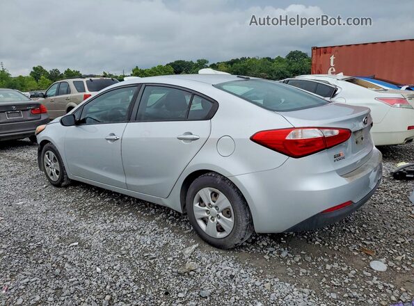KNAFK4A62G5604352 2016 KIA FORTE Silver Trasero izquierdo
