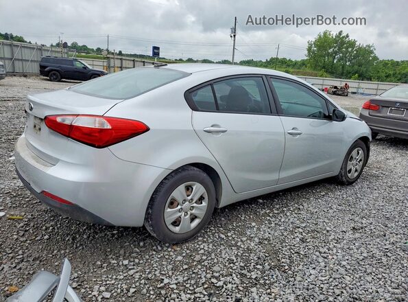 KNAFK4A62G5604352 2016 KIA FORTE Silver Trasero derecho