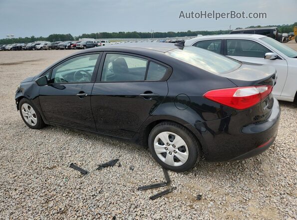 KNAFK4A63G5487767 2016 KIA FORTE Black Rear left