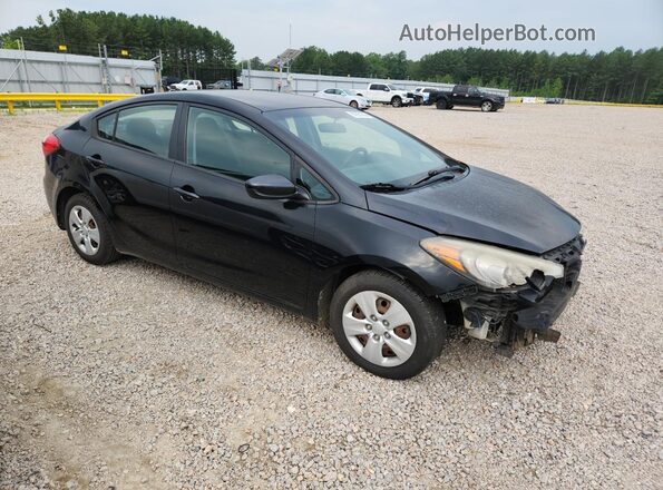 KNAFK4A63G5487767 2016 KIA FORTE Black Front right