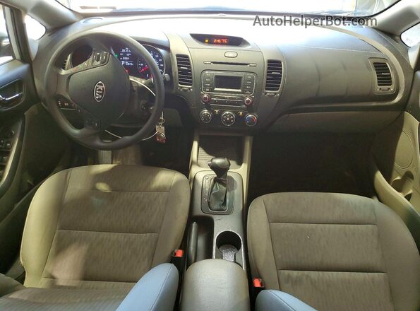 KNAFK4A64G5531369 2016 KIA FORTE Silver Առջևի վահանակի տեսք
