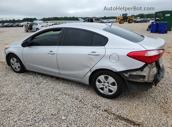 KNAFK4A64G5550231 2016 KIA FORTE Silver Задня ліва чверть