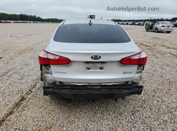 KNAFK4A64G5550231 2016 KIA FORTE Silver Вид ззаду