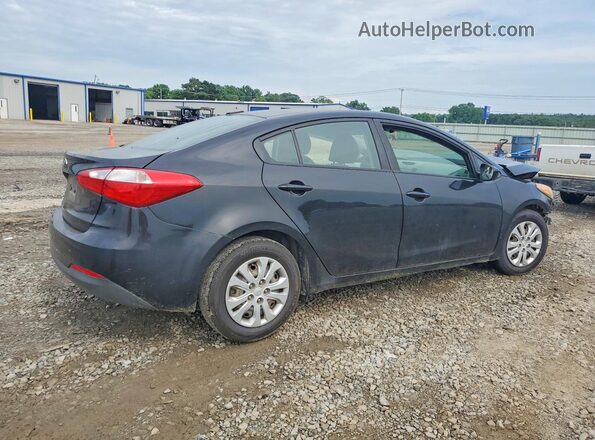 KNAFK4A64G5587523 2016 KIA FORTE Black Հետևի աջ