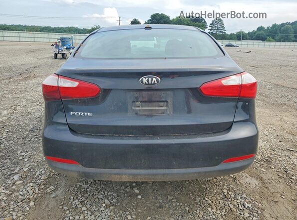 KNAFK4A64G5587523 2016 KIA FORTE Black Հետևի տեսք
