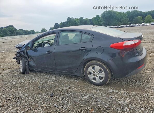 KNAFK4A64G5587523 2016 KIA FORTE Black Հետևի ձախ