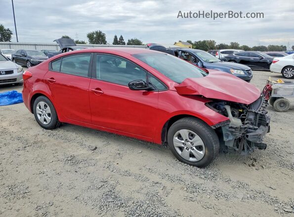 KNAFK4A66G5577415 2016 KIA FORTE Red Передня права чверть