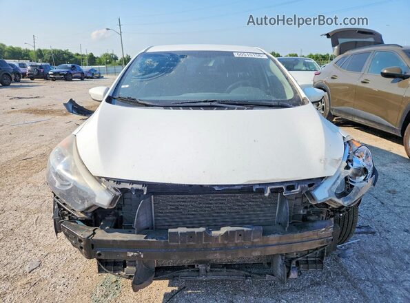 KNAFK4A68G5533965 2016 KIA FORTE White Widok z przodu