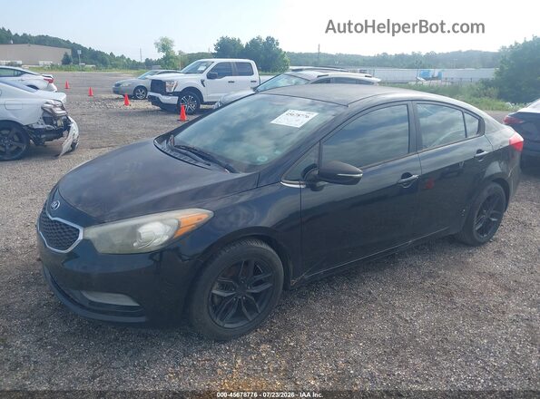 KNAFK4A6XG5472604 2016 KIA FORTE Black Przód lewy