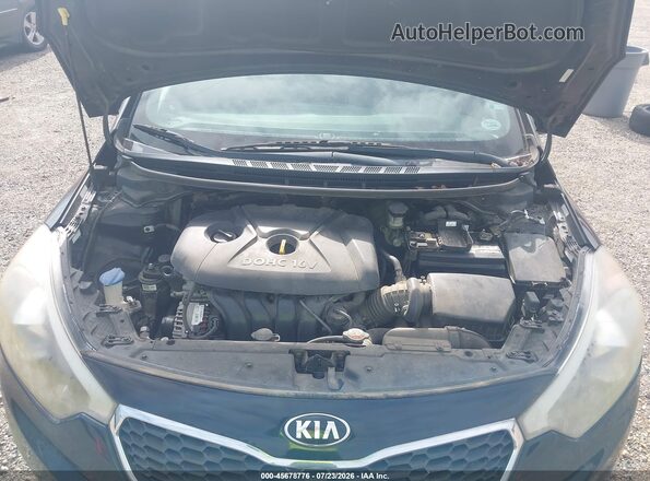 KNAFK4A6XG5472604 2016 KIA FORTE Black Widok z tyłu