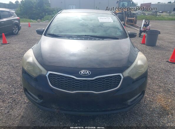 KNAFK4A6XG5472604 2016 KIA FORTE Black Widok z przodu