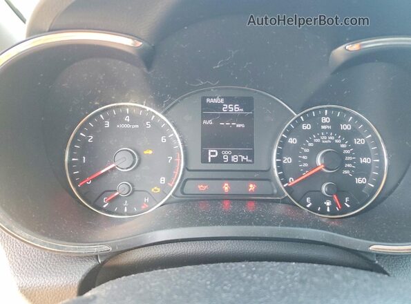 KNAFK4A6XG5543154 2016 KIA FORTE Серебряный Вид щитка приборов