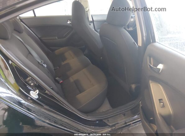 KNAFK4A6XG5569933 2016 KIA FORTE Black Vista de la etiqueta del VIN