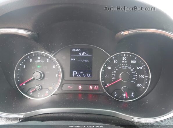 KNAFK4A6XG5595366 2016 KIA FORTE Red Rear seats view