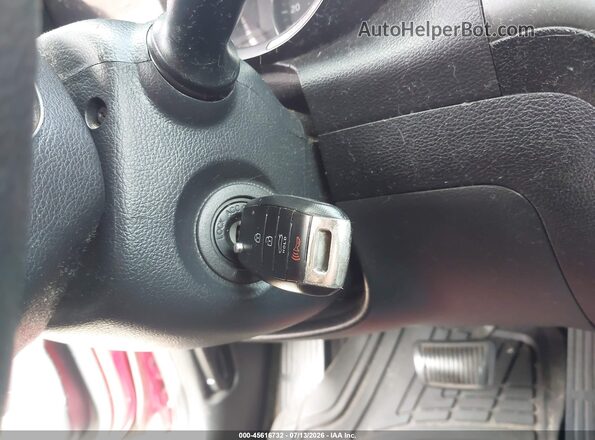 KNAFK4A6XG5595366 2016 KIA FORTE Red Dashboard view