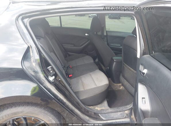 KNAFK5A83G5548560 2016 KIA FORTE Black VIN კოდის სტიკერის ხედი