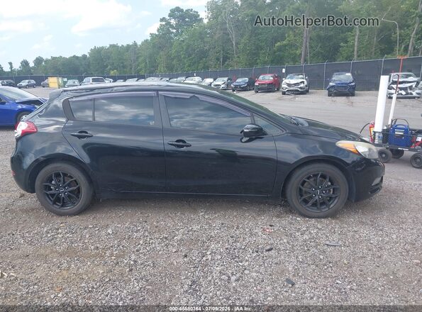 KNAFK5A83G5548560 2016 KIA FORTE Black სალონის 360-გრადუსიანი ხედი