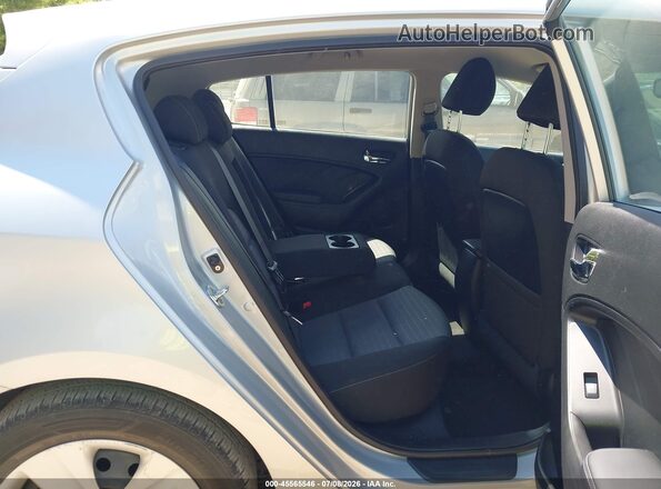 KNAFK5A84G5654497 2016 KIA FORTE Silver VIN sticker view