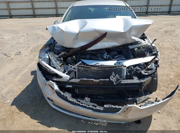 KNAFK5A84G5654497 2016 KIA FORTE Silver Front view