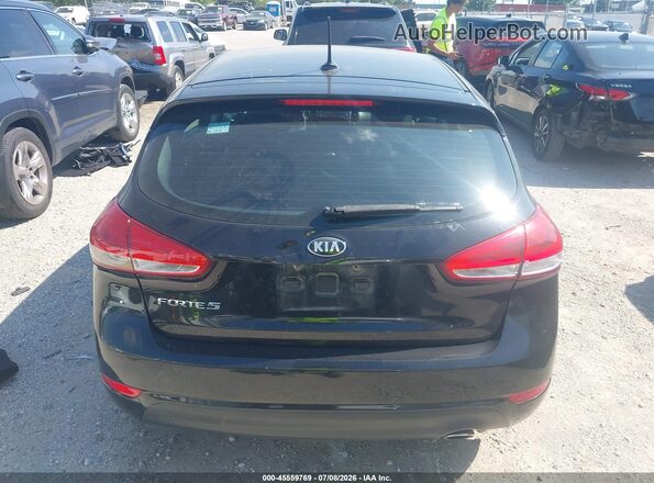 KNAFK5A84H5697383 2017 KIA FORTE Black 