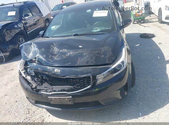 KNAFK5A84H5697383 2017 KIA FORTE Black ხელსაწყოთა პანელის ხედი