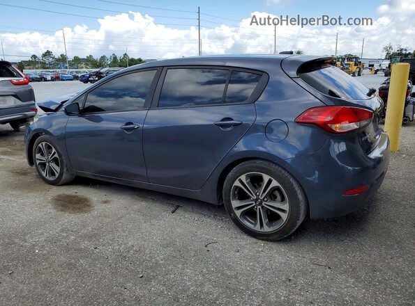 KNAFK5A85G5606989 2016 KIA FORTE Gray Задня ліва чверть
