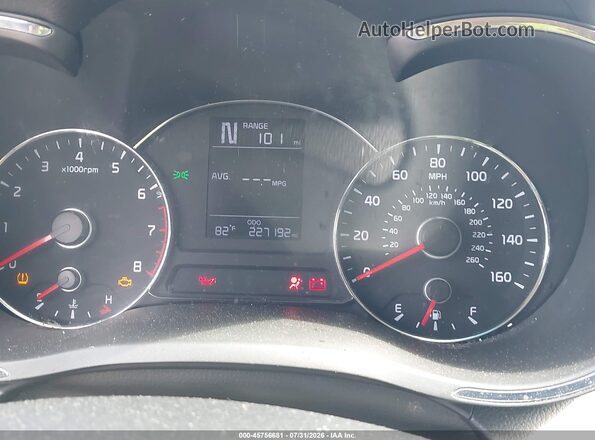 KNAFK5A86H5692962 2017 KIA FORTE Black Widok tylnych siedzeń