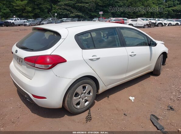KNAFK5A87H5725564 2017 KIA FORTE White Հետևի աջ