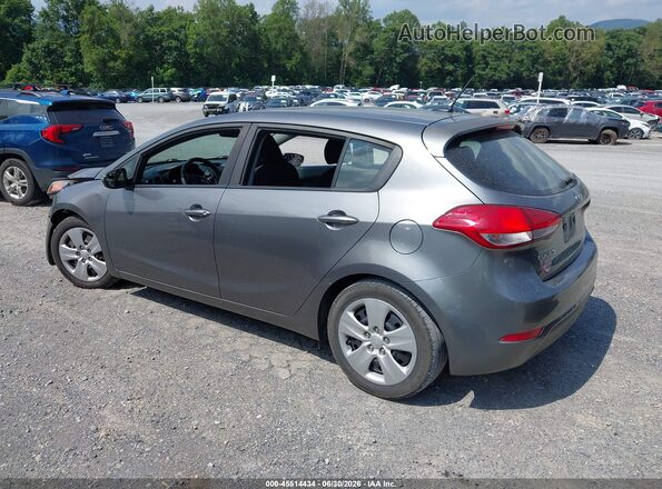 KNAFK5A89G5585404 2016 KIA FORTE Gray Tył lewy